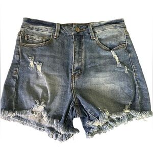 Dogma Distressed Cut Off Denim Shorts • Used • Size: Medium​